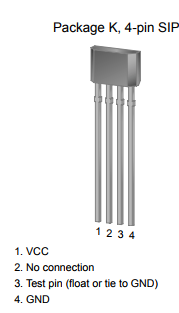 美國ALLEGRO型號A1642LK-I2-T霍爾開關(guān)