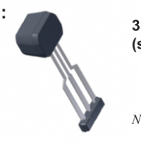 美國(guó)ALLEGRO型號(hào)ATS694LSM-RNOBD-T霍爾元件