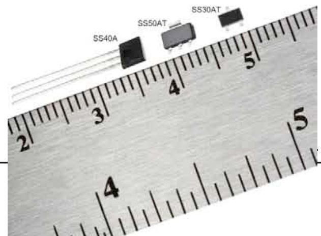 Honeywell霍尼韋爾SS30AT,SS40A,SS50AT雙極性霍爾效應(yīng)傳感器開關(guān)ic元件