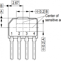 infineon英飛凌TLE4998C4線性霍爾傳感器IC