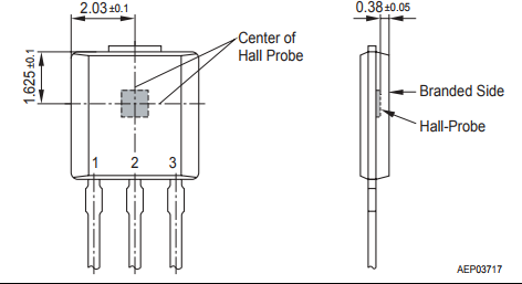 infineon英飛凌?TLE4998P線性霍爾傳感器IC