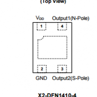 Diodes美臺AH1390高靈敏度雙輸出單極霍爾效應(yīng)開關(guān)
