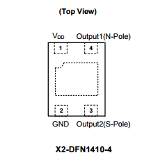 Diodes美臺(tái)AH1389雙路輸出微功耗單極霍爾效應(yīng)IC