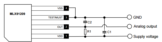 melexis邁來芯MLX91209線性霍爾傳感器IC