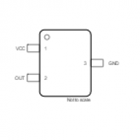 TI美國德州儀器DRV5015電機(jī)轉(zhuǎn)速測量霍爾元件開關(guān)
