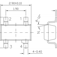 ?NICERA尼塞拉國產(chǎn)NHE520F-HF高輸出型銻化銦（InSb）霍爾元件