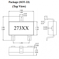 臺灣MST美加?MH273旋轉(zhuǎn),計數(shù),位置,速度傳感器全極性霍爾效應(yīng)傳感器IC元件