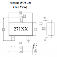 臺灣MST美加?MH271計數(shù)傳感器全極性霍爾效應(yīng)傳感器IC元件