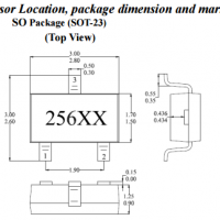 臺灣MST美加MH256手持無線手機喚醒開關(guān)全極性霍爾效應(yīng)傳感器IC元件