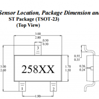 臺灣MST美加MH258-α浮動儀表全極性霍爾元件