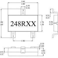 臺灣MST美加MH248R手持無線手機喚醒開關(guān)微功耗霍爾元件