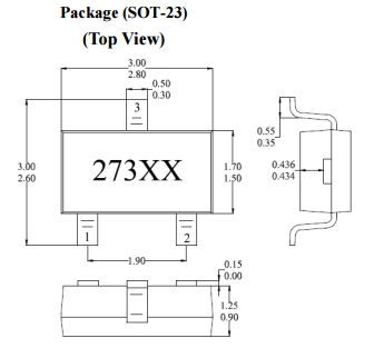 臺灣MST美加?MH273旋轉(zhuǎn),計數(shù),位置,速度傳感器全極性霍爾效應(yīng)傳感器IC元件