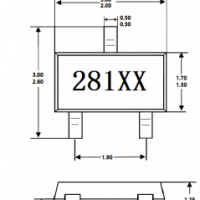 ?臺(tái)灣MST美加MH281-β固態(tài)開關(guān)單極性霍爾元件
