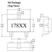 臺(tái)灣MST美加MH178速度感應(yīng)雙極鎖存霍爾元件