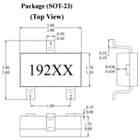 臺灣MST美加MH192雙極角度位置檢測霍爾元件