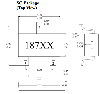 臺灣MST美加MH187高溫風機雙極鎖存霍爾元件