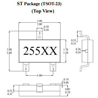 臺灣MST美加MH255翻轉(zhuǎn)視頻裝置喚醒開關(guān)微功耗全極霍爾元件