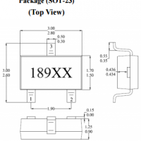 臺灣MST美加MH189角度位置檢測雙極鎖存霍爾元件