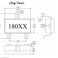 臺灣MST美加MH180位置感應雙極鎖存霍爾元件
