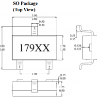 臺灣MST美加MH179固態(tài)開關雙極鎖存霍爾元件
