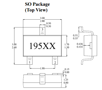 臺灣MST美加?MH195電動自行車雙極鎖存霍爾元件