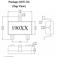 臺灣MST美加MH190電子換向雙極性霍爾元件