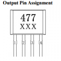 臺(tái)灣MST美加MH477單線圈無刷直流電動(dòng)機(jī)霍爾傳感器