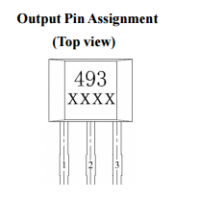 臺(tái)灣MST美加MH493體重振動(dòng)感應(yīng)線性霍爾效應(yīng)傳感器IC元件