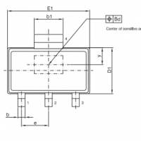 TDK東電化HAL576固態(tài)開關(guān)單極霍爾元件