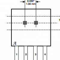 Allegro型號(hào)A3425雙通道高靈敏度雙極霍爾元件