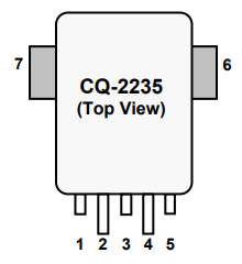 Akm旭化成CQ-2235高靈敏度空調(diào)電流傳感器IC芯片