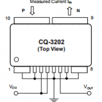 Akm旭化成CZ-3725通用變頻器電流傳感器ic芯片