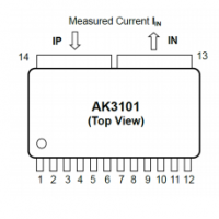 Akm旭化成AK3101揚聲器電流檢測電流傳感器IC芯片