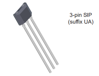 Allegro APS12800兩線平面霍爾效應(yīng)傳感器ic元件具有自行診斷功能