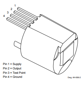ALLEGRO ATS632LSA零速數(shù)字輸出霍爾效應(yīng)齒輪感應(yīng)IC芯片
